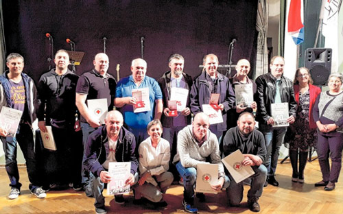 Zahvalnice višestrukim darivateljima krvi