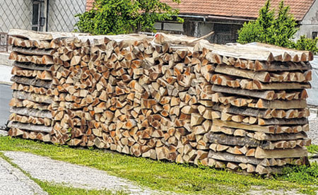 Velika potražnja za drvima za ogrijev