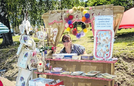 Gordana Savić iz Delnica svoje kreativne ideje oblikuje u drvu