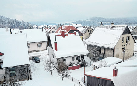 Gorski kotar pod debelim bijelim pokrivačem