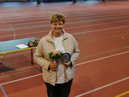 Slavica Grgurić Pajnić treći puta primila nagradu za najuspješniju veteranku AK Kvarner Rijeka