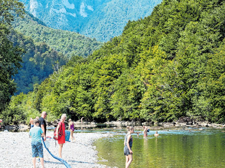 Kupa spas od ljetnih vrućina