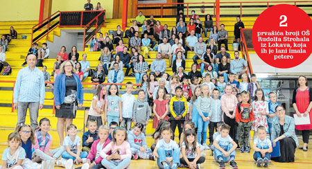 U Delnicama prvi put nakon 10 godina tri razreda prvašića