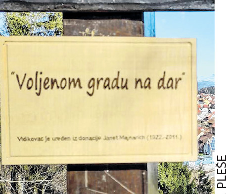 HSP i SDP zajednički obnovili tablu u čast Janet Majnarich