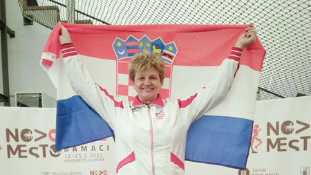 Slavica Grgurić Pajnić nastupila na veteranskom prvenstvu Balkana