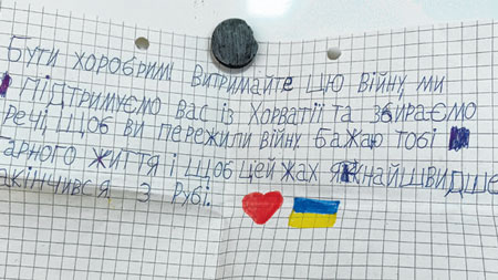 Pismo goranskog dječaka Ukrajincima