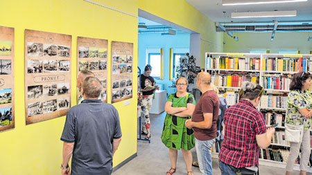 Izložba u knjižnici Janet Majnarich: Delnice kroz povijest