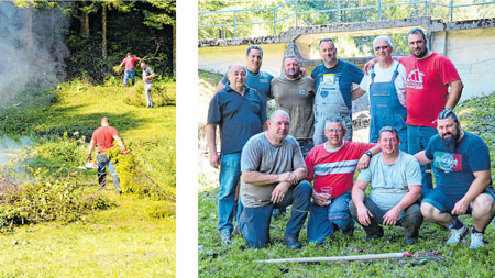 Članovi udruge Delnički konopaši jučerašnjom su velikom dobrovoljnom radnom akcijom očistili izletište