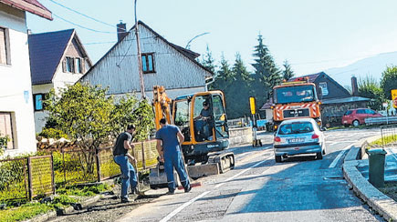 Crni Lug: Radovi na komunalnoj infrastrukturi
