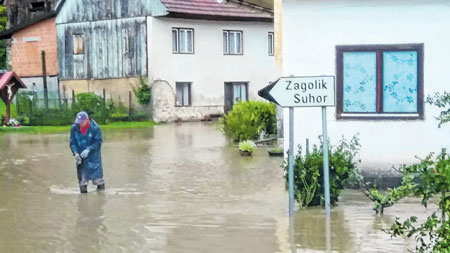 Dva moćna poplavna vala poharala Kupsku dolinu