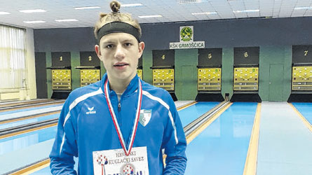 Kuglanje: Matej Mrle viceprvak Hrvatske