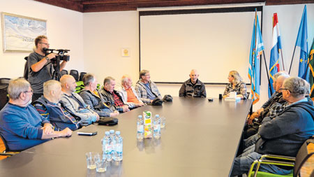 Grad Delnice: Prijem za Miljenka Balena, počasnog brigadnog generala