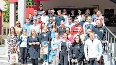 Najbolji delnički srednjoškolci kod gradonačelnice Katarine Mihelčić