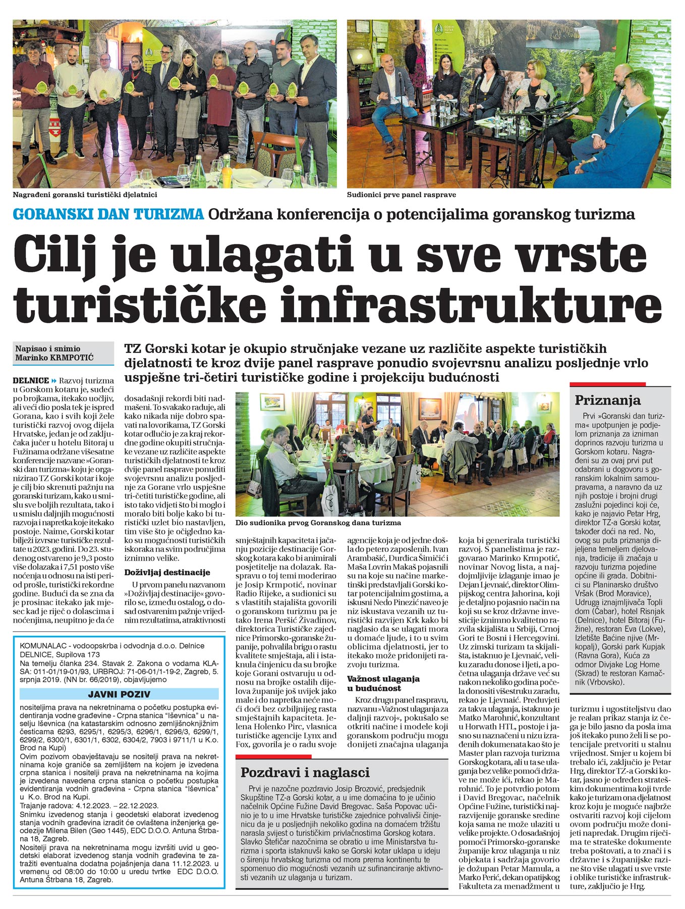 goranski dan turizma, novi list, članak, održana konferencija o potencijalima goranskog turizma