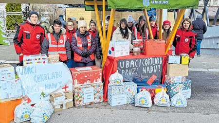 Klub mladih Crvenog križa Delnice: Za “Forticu” prikupili čak 160kg čokolade