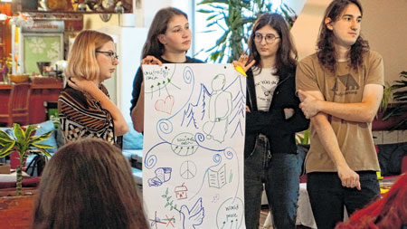 Aktivistička škola za mlade iz Hrvatske i Srbije “Mir/Mиp” održana na Petehovcu