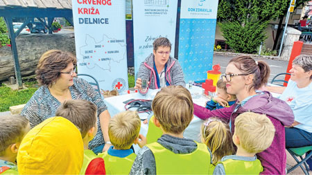 Crveni križ: Sveobuhvatna kampanja mjerenja tlaka i šećera, ali i edukacije za Gorane