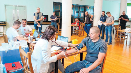 Provedena akcija dobrovoljnog darivanja krvi u Radničkom domu Delnice