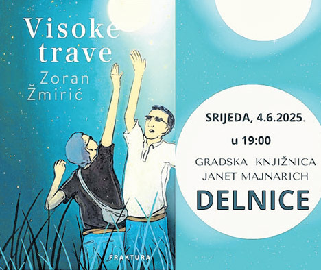 Zoran Žmirić u Delnicama predstavlja “Visoke trave”