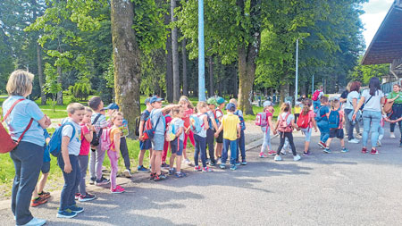 Sportski dan goranskih dječjih vrtića napunio delnički park