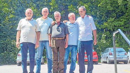 Petorica šumara okupila se pola stoljeća nakon mature