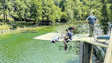 Otvoren obnovljeni most između hrvatskih Turki i slovenskog Grintovca