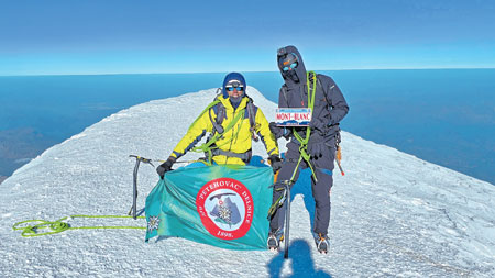 Mont Blanc: Podvig članova Petehovca Marina Kezelea i Marina Đorđevića
