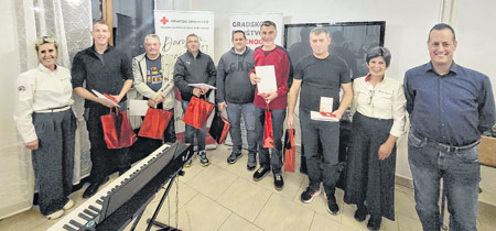 GDCK Delnice: Svečana podjela zahvalnica i priznanja višestrukim darivateljima krvi