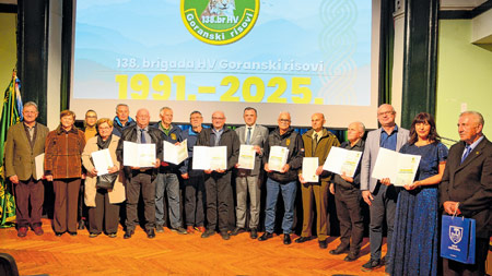 Obilježavanje 34. godišnjice 138. brigade HV