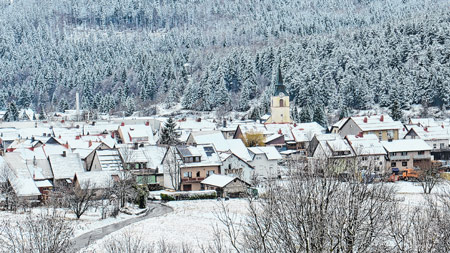 Gorski kotar osvanuo u bijelom