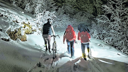 Neovisno koje godišnje doba bilo za delničke HGSS-ovce odmora nema