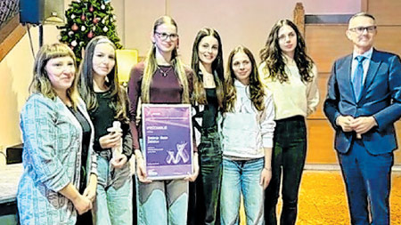 Delničkim srednjoškolcima županijska nagrada