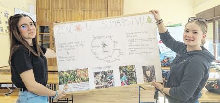 Chiara Gašparac svima pokazala da je ženama mjesto u šumarstvu