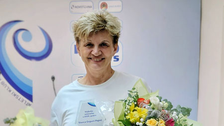 AK Kvarner Rijeka najbolja veteranka za 2025.godinu.  – Slavica Grgurić – Pajnić