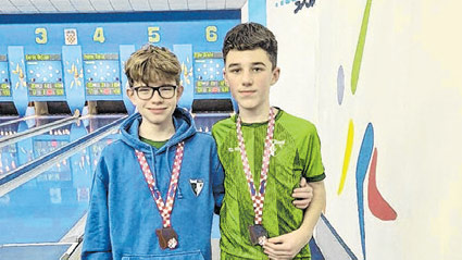 Kuglanje: Dvije medalje za mlade kuglače Goranina