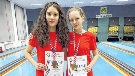 Kuglačice Elin Briški i Ruby Bolf – prvakinje Hrvatske