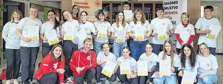 Na Međužupanijskom natjecanju mladih Hrvatskog Crvenog Križa u Pazinu, 18. travnja biti će dvije goranske ekipe