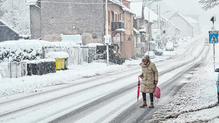 Gorski kotar se bijeli no većih problema nije bilo