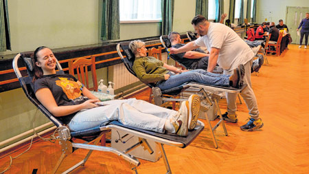 Vrlo uspješno okončana prva ovogodišnja akcija dobrovoljnog darivanja krvi