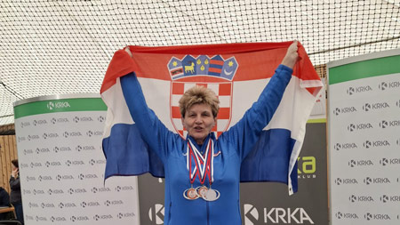 Tri srebrne medalje u Novom Mestu za Slavicu Grgurić Pajnić