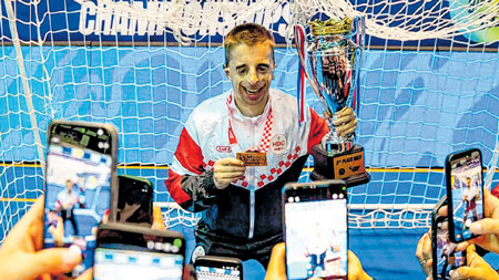 Ante Lalić, kapetan futsal reprezentacije Hrvatske gluhih i nagluhih: Kad bronca s europskog prvenstva sjaji kao zlato