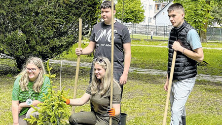 Mladi delnički “šumari” posadili pet sadnica