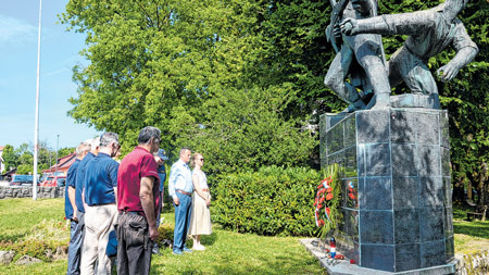 Obilježavanje Dana antifaštističke borbe na raznim lokacijama u Gorskom kotaru, poput Delnica i Vrbovskog
